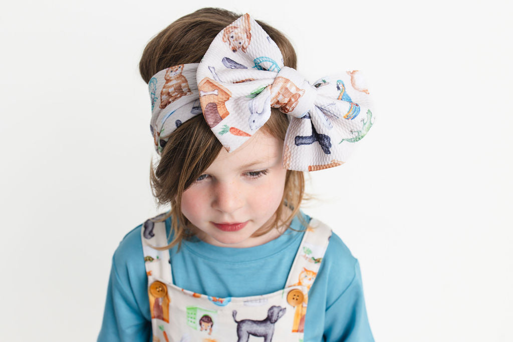 Purrfect Pets Big Bow Headband