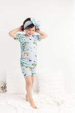 Load image into Gallery viewer, World Map Big Bow Headband
