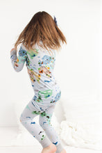 Load image into Gallery viewer, World Map Long Sleeve Pjs
