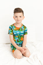 Load image into Gallery viewer, Camping Critters 2-Piece Shorts Pjs
