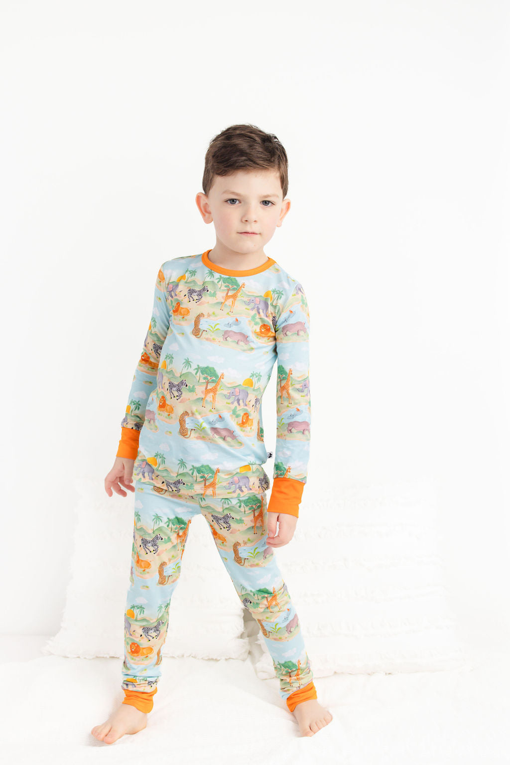 Sunny Safari 2-Piece Long Sleeve Pjs