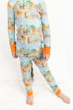 Load image into Gallery viewer, Sunny Safari 2-Piece Long Sleeve Pjs
