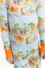 Load image into Gallery viewer, Sunny Safari 2-Piece Long Sleeve Pjs
