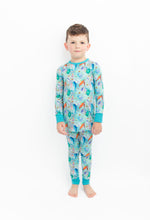 Load image into Gallery viewer, Ocean Oasis Long Sleeve 2 Piece Pjs
