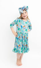 Load image into Gallery viewer, Ocean Oasis Girls Dress with bottoms
