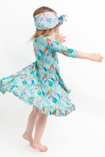 Load image into Gallery viewer, Ocean Oasis Girls Dress with bottoms
