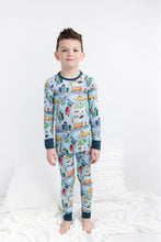 Load image into Gallery viewer, Tiny Town 2-Piece Long Sleeve Pjs
