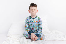 Load image into Gallery viewer, Tiny Town 2-Piece Long Sleeve Pjs
