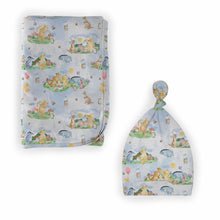 Load image into Gallery viewer, Pooh Pals Swaddle with Hat
