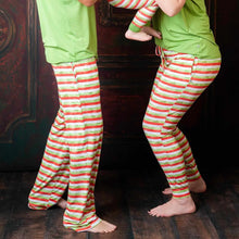 Load image into Gallery viewer, Christmas Stripes Cups Men&#39;s bottom pjs
