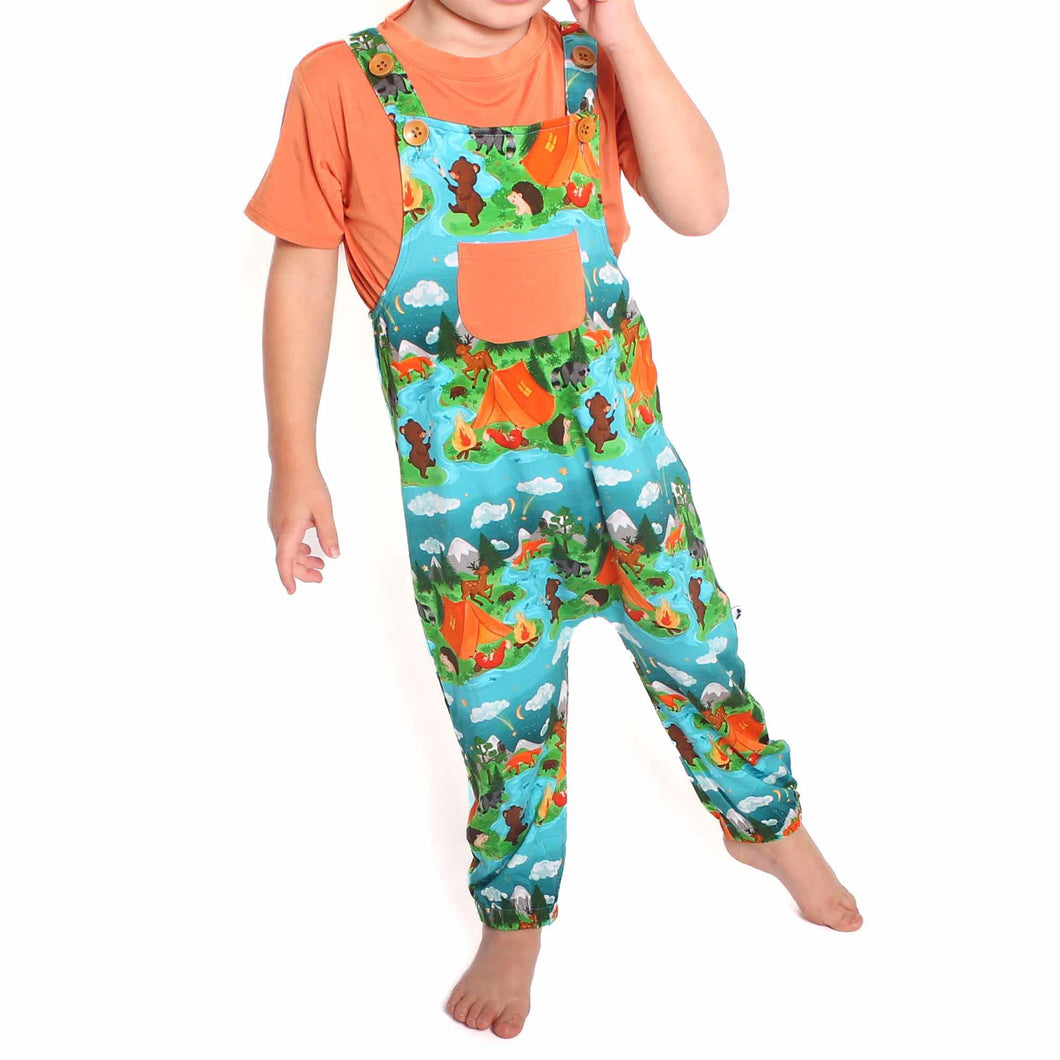 Camping Critters Overalls