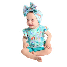 Load image into Gallery viewer, Ocean Oasis Big Bow Headband

