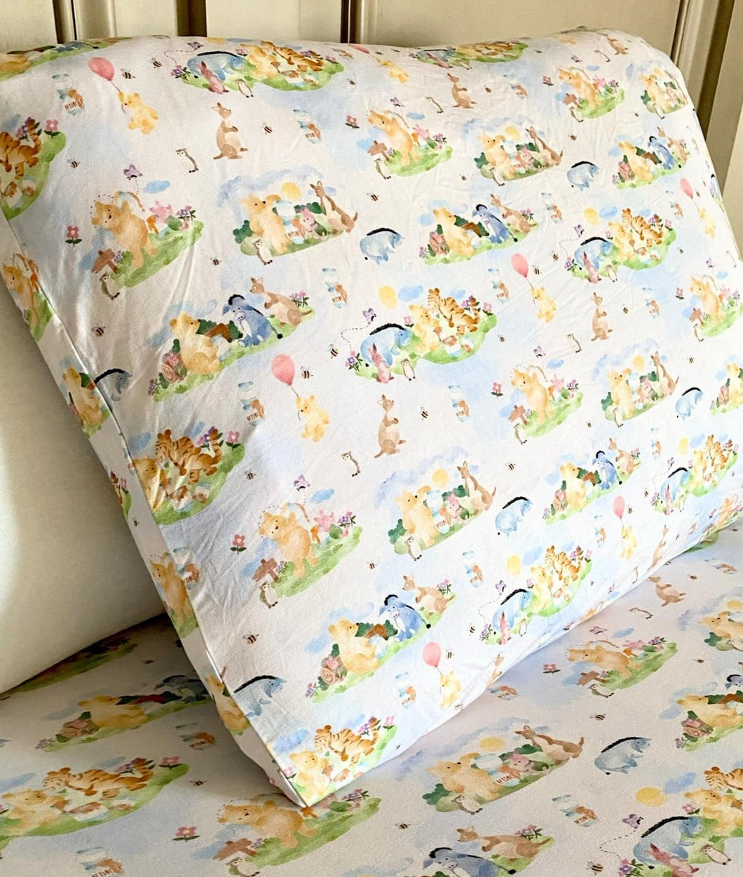 Pooh Pals Toddler Size Pillowcase