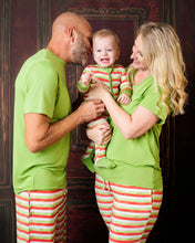 Load image into Gallery viewer, Christmas Stripes Cups Men&#39;s bottom pjs
