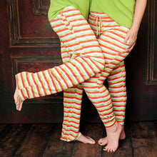 Load image into Gallery viewer, Christmas Stripes Cups Men&#39;s bottom pjs
