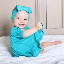 Load image into Gallery viewer, Tidal Teal Bamboo Headband
