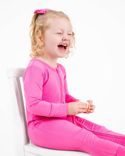 Load image into Gallery viewer, Pretty Pink Long Sleeve Romper
