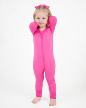 Load image into Gallery viewer, Pretty Pink Long Sleeve Romper
