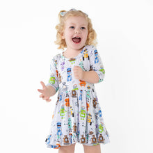 Load image into Gallery viewer, Zoomie Zots Girls Dress with bottoms
