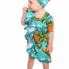 Load image into Gallery viewer, Camping Critters Girls Dress with bottoms
