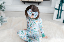 Load image into Gallery viewer, Snowy Slopes Big Bow Headband

