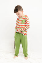 Load image into Gallery viewer, Christmas Stripes 2-Piece Jogger Daywear
