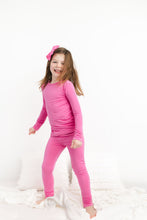 Load image into Gallery viewer, Pretty Pink 2-Piece Long Sleeve Pjs
