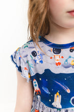 Load image into Gallery viewer, Space 3-Piece Peplum Set
