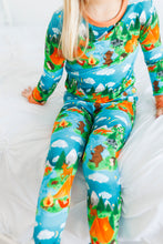 Load image into Gallery viewer, Camping Critters 2-Piece Long Sleeve Pjs
