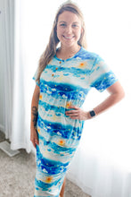 Load image into Gallery viewer, Luna Lights Short sleeve Women&#39;s nightgown

