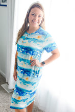 Load image into Gallery viewer, Luna Lights Short sleeve Women&#39;s nightgown
