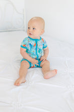 Load image into Gallery viewer, Ocean Oasis Shorts Romper
