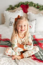 Load image into Gallery viewer, Cream Cocoa Cups 2-Piece Long Sleeve Pjs
