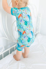 Load image into Gallery viewer, Ocean Oasis Shorts Romper
