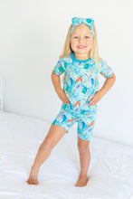 Load image into Gallery viewer, Ocean Oasis 2-Piece Shorts Pjs
