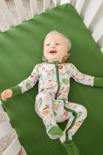 Load image into Gallery viewer, Green Cocoa Cups Crib Sheet
