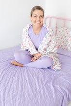 Load image into Gallery viewer, Lavender Lillies Women&#39;s bottom pjs
