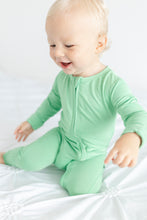 Load image into Gallery viewer, Grassy Green Long Sleeve Romper
