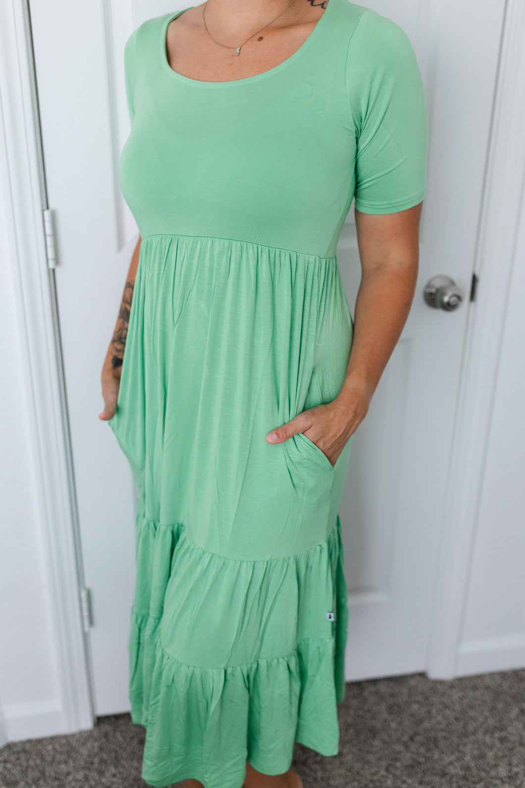 GrassyGreen Women's Maxi Dress