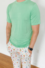 Load image into Gallery viewer, Grassy Green Men&#39;s Short Sleeve Top
