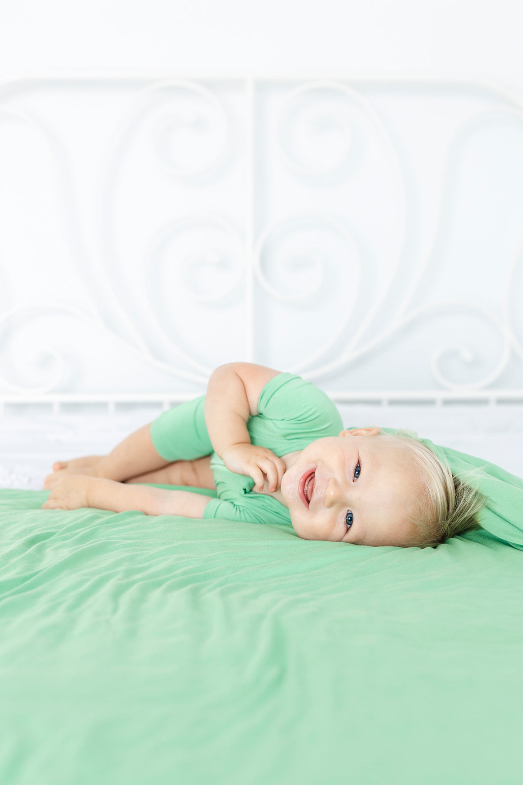 Grassy Green Adult Quilted Blanket