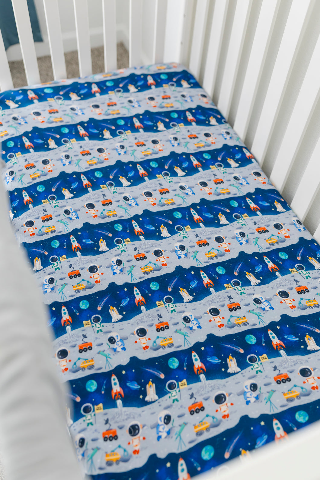 Space Crib Sheet