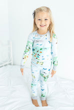 Load image into Gallery viewer, World Map Long Sleeve Pjs
