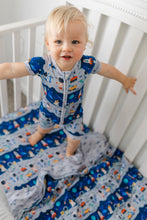 Load image into Gallery viewer, Space Shorts Romper
