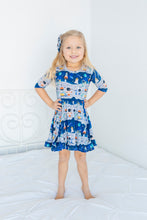 Load image into Gallery viewer, Space Girls Dress with bottoms
