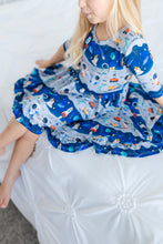 Load image into Gallery viewer, Space Girls Dress with bottoms
