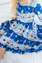 Load image into Gallery viewer, Space Girls Dress with bottoms
