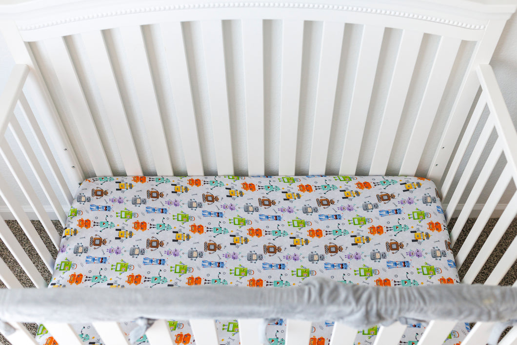 Zoomie Zots Crib Sheet