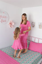 Load image into Gallery viewer, Pretty Pink Women&#39;s Maxi Dress
