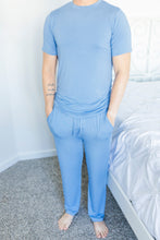 Load image into Gallery viewer, Steele Blue Men&#39;s bottom pjs
